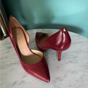 Michael Kors Deep Red Heels